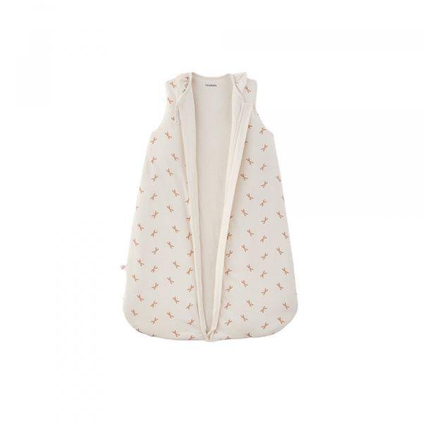 Gigoteuse mi saison 0-6 mois en jersey ouatiné écru popsie gigi et louli Noukies