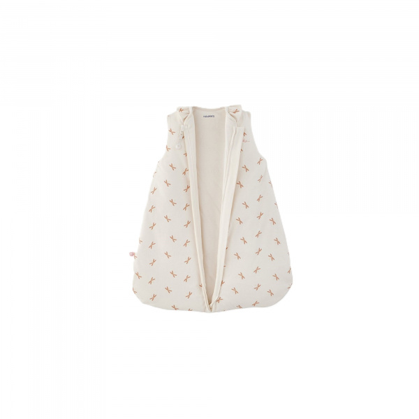 Gigoteuse mi saison 0-3 mois en jersey ouatiné écru popsie gigi et louli Noukies