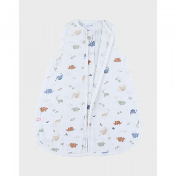 Gigoteuse en mousseline de coton bio, 70cm, 1-6 mois Noukies