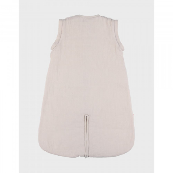 Gigoteuse nomade 70cm, mousseline de coton bio, 1-6 mois - beige Noukies