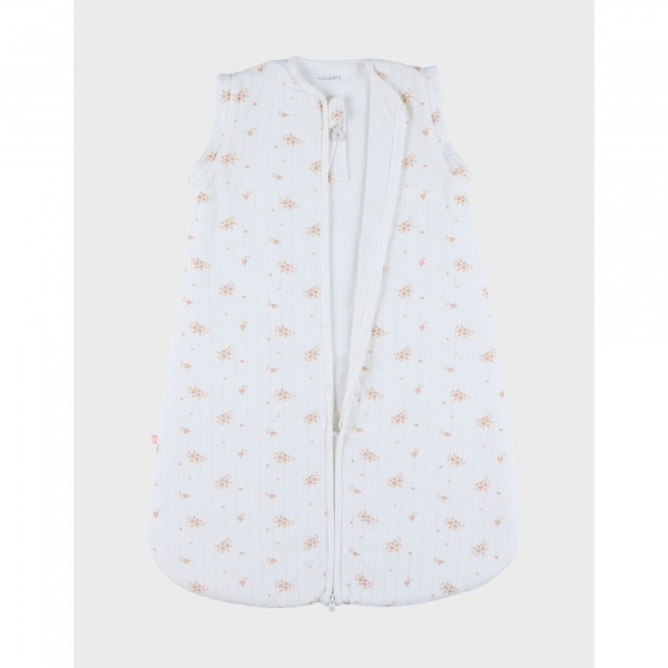 Gigoteuse nomade 70cm, coton bio, 1-6 mois - fleurs d'antan Noukies