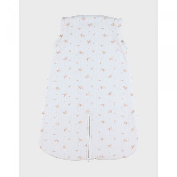 Gigoteuse nomade 70cm, coton bio, 1-6 mois - fleurs d'antan Noukies