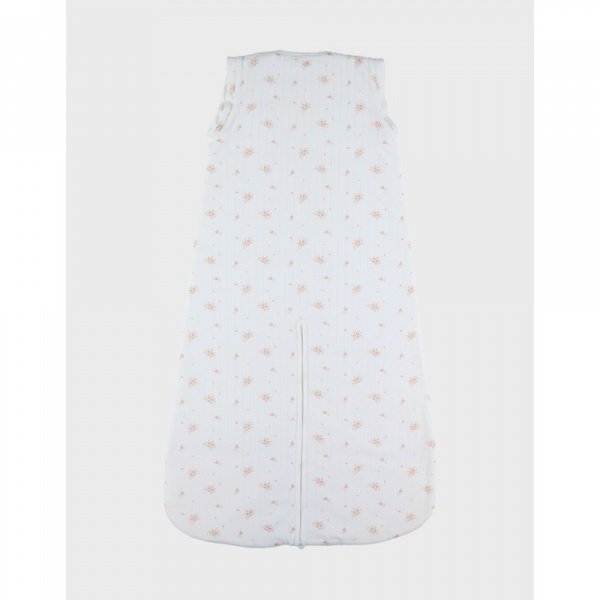Gigoteuse nomade 100cm, coton bio, 6-24 mois, fleurs d'antan Noukies
