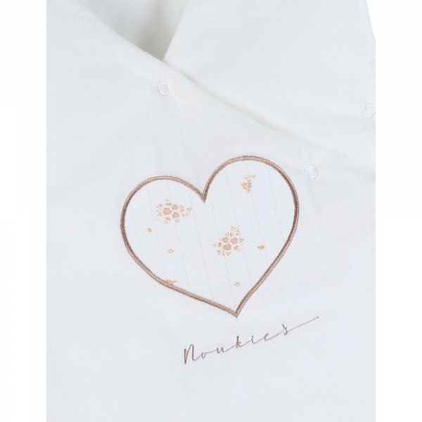 Gigoteuse 100cm, veloudoux® , 6-24 mois - fleurs d'antan Noukies