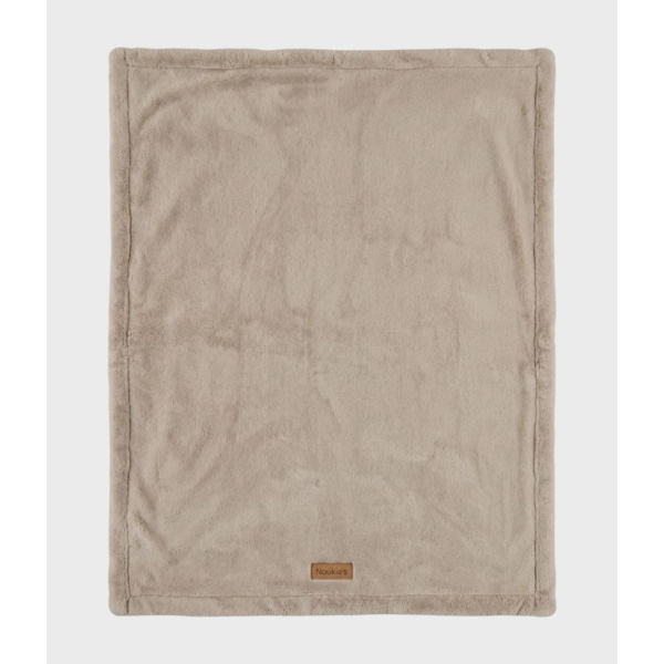 Couverture 100x140 cm en veloudoux plumes de lune Noukies