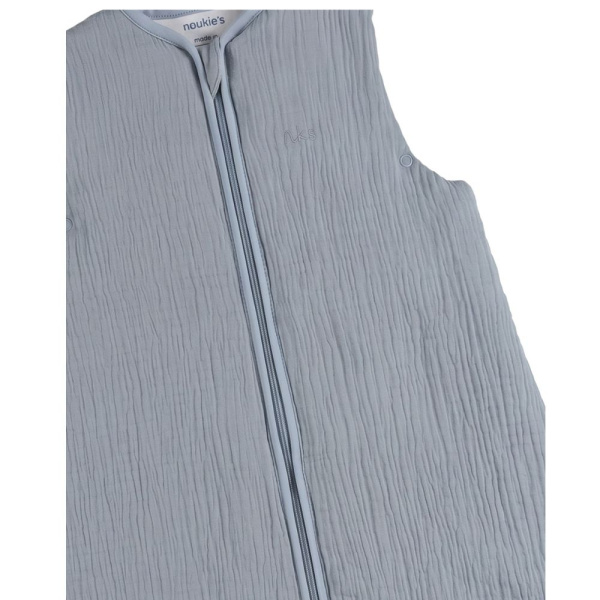 Gigoteuse été 70cm en coton bleu Noukies