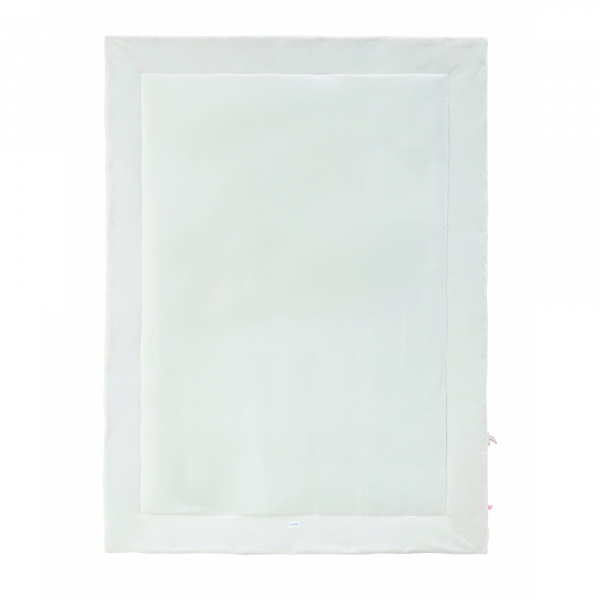 Couverture colombe 100x140 cm en veloudoux - bali, moka & snow Noukies