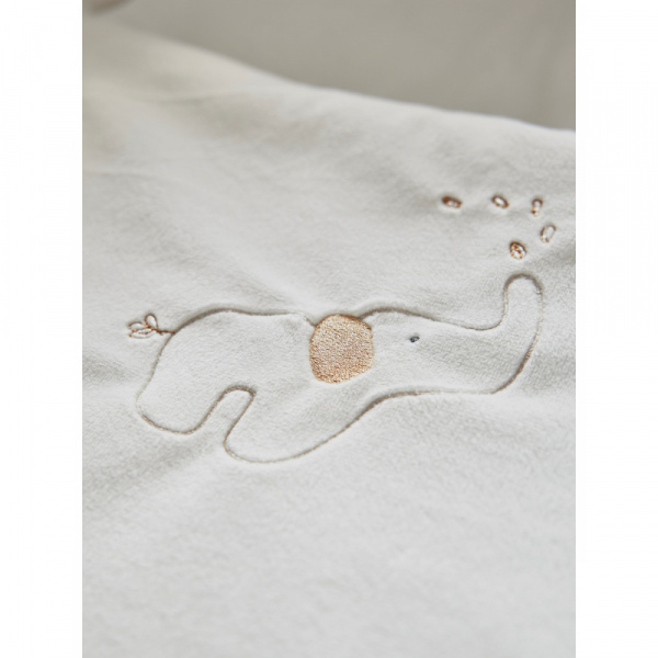 Couffin bali, moka & snow en veloudoux naturel Noukies