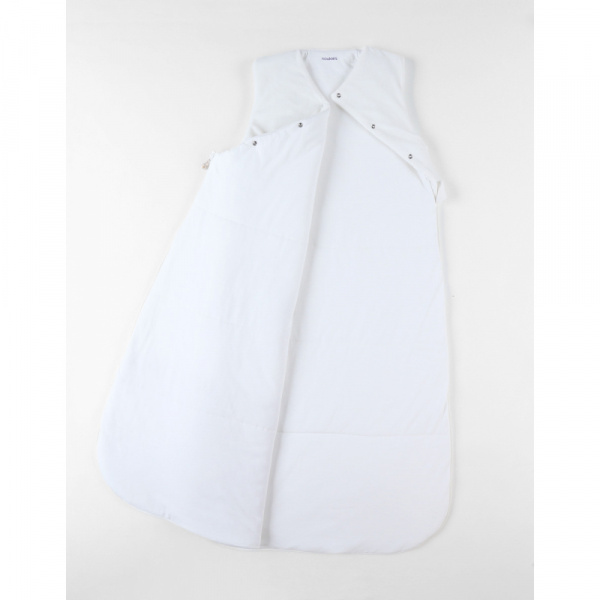 Gigoteuse 100cm en veloudoux bali, moka & snow Noukies