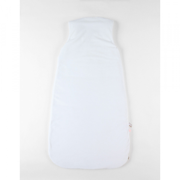 Gigoteuse 100cm en veloudoux bali, moka & snow Noukies