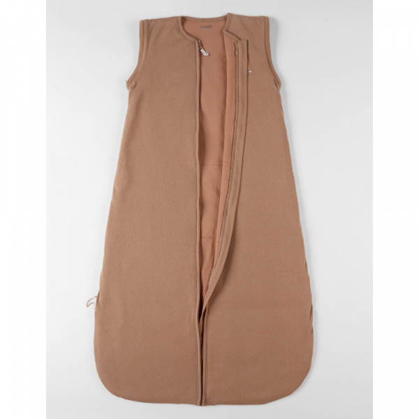 Gigoteuse 100cm jersey pointelle manches amovibles bali, moka & snow Noukies