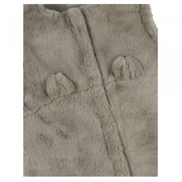 Gigoteuse bébé 100cm fausse fourrure kaki mix and match Noukies