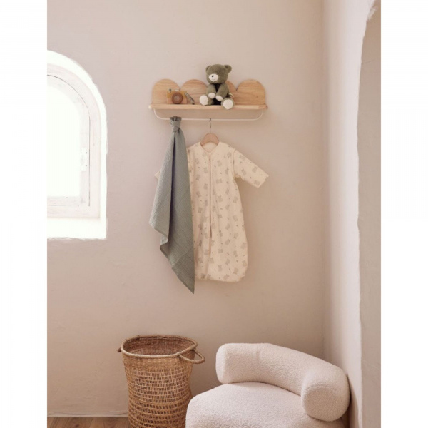 Gigoteuse 70cm jersey ouatiné fluffy, orso & lily Noukies