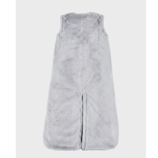 Gigoteuse bébé 100cm fausse fourrure gris Noukies