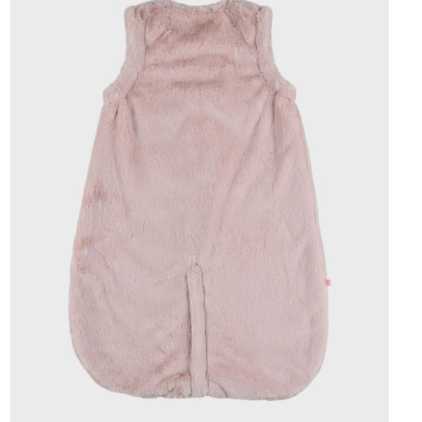 Gigoteuse bébé 70cm fausse fourrure rose Noukies