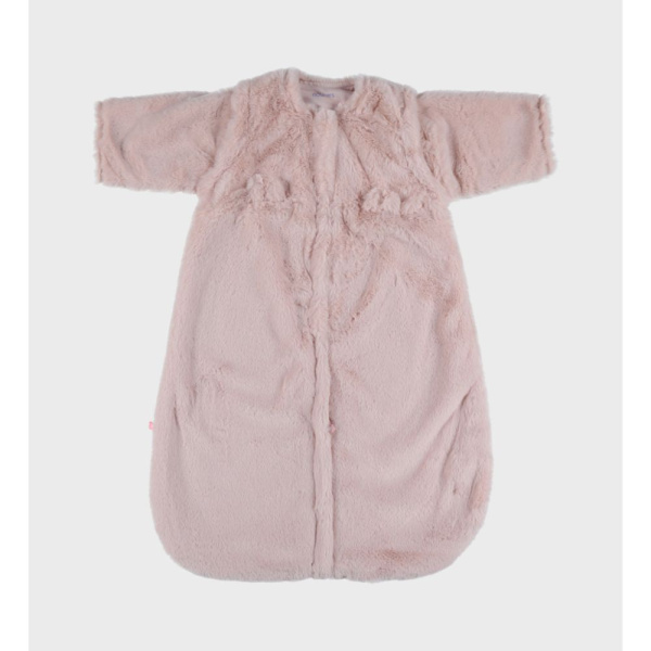 Gigoteuse bébé 70cm fausse fourrure rose Noukies