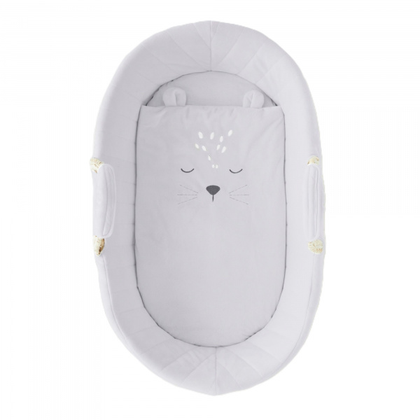 Couffin naturel gris babou & kendi Noukies