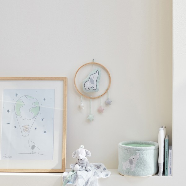 Attrape-rêve jacquard bio anna et milo Noukies