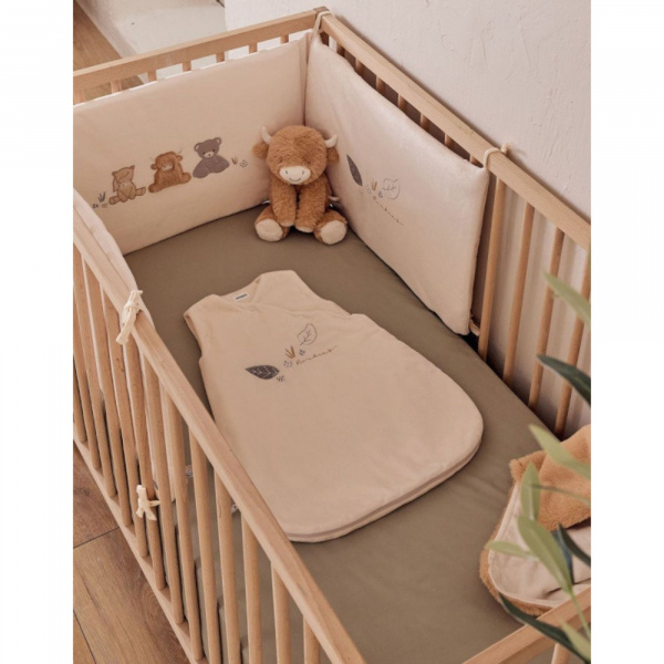 Tour de lit en veloudoux fluffy orso & lily Noukies