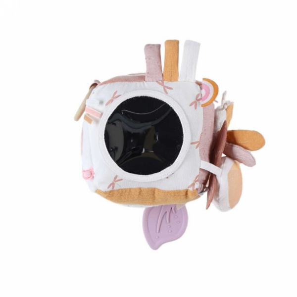 Jouet d'éveil bébé cube d'activités popsie gigi et louli Noukies