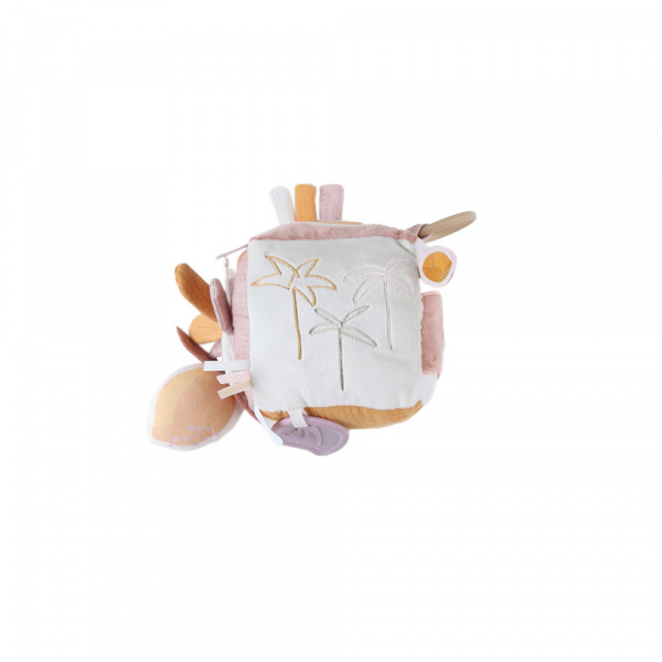 Jouet d'éveil bébé cube d'activités popsie gigi et louli Noukies