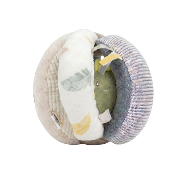 Balle de préhension raku, lino & pico multicolore Noukies