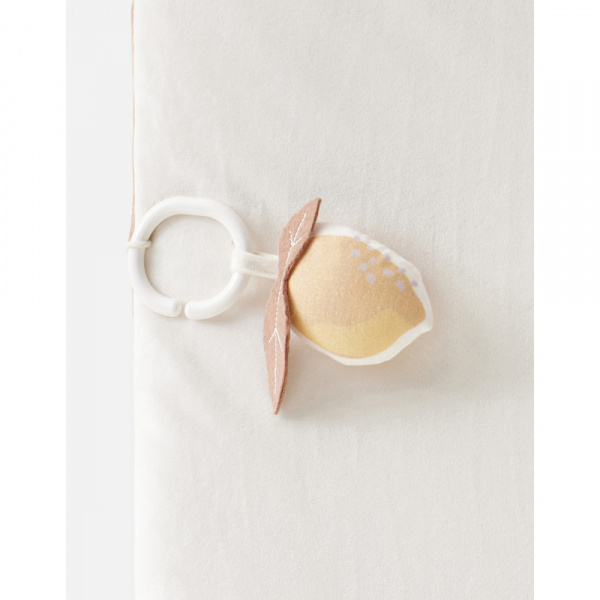 Tapis de jeu et de parc en veloudoux écru 75 x 95 cm popsie gigi et louli Noukies