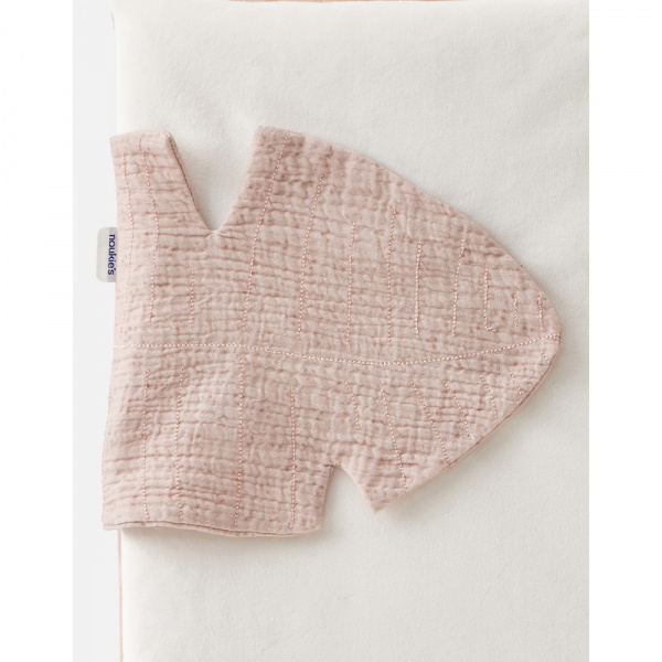 Tapis de jeu et de parc en veloudoux écru 75 x 95 cm popsie gigi et louli Noukies