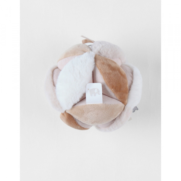 Balle de préhension bali, moka & snow multicolore Noukies