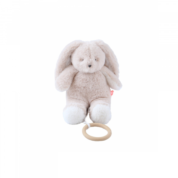 Mini peluche musicale 20 cm moka Noukies