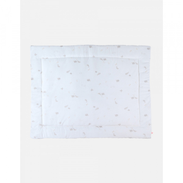 Tapis de jeu et de parc bali, moka & snow 75x95cm Noukies