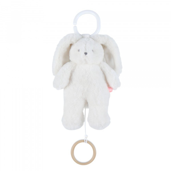 Peluche mini-musicale 20cm - snow Noukies