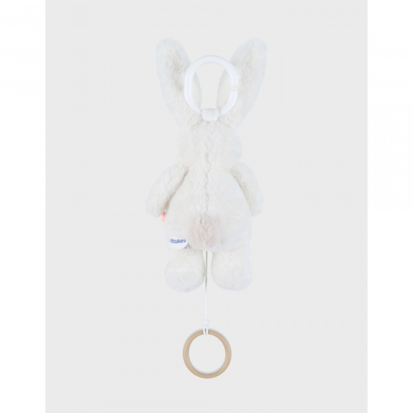 Peluche mini-musicale 20cm - snow Noukies
