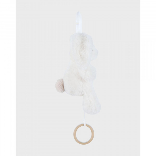 Peluche mini-musicale 20cm - snow Noukies