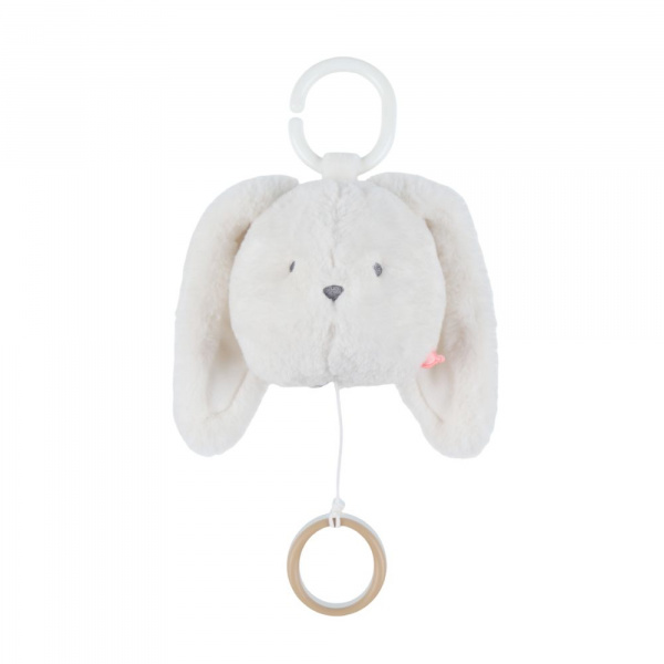 Peluche mini-musicale 20cm - snow Noukies