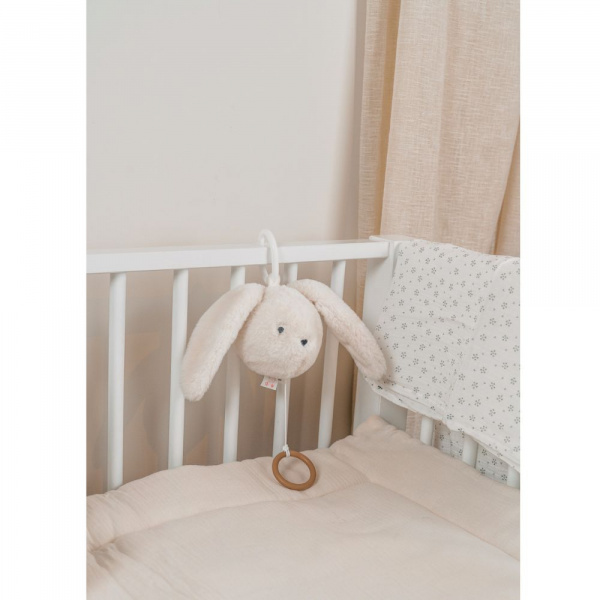 Peluche mini-musicale 20cm - snow Noukies