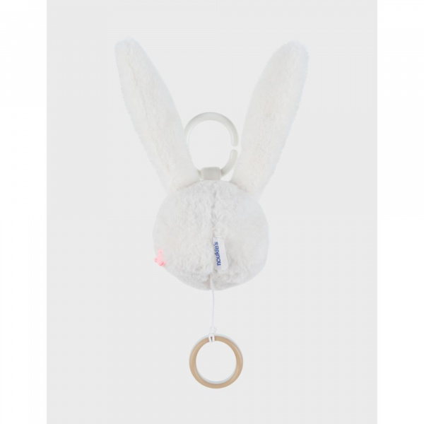 Peluche mini-musicale 20cm - snow Noukies