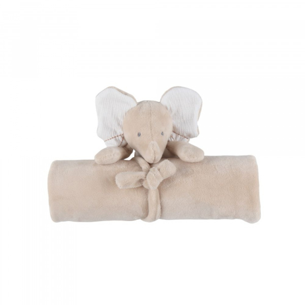 Doudou bébé avec couverture - bali Noukies