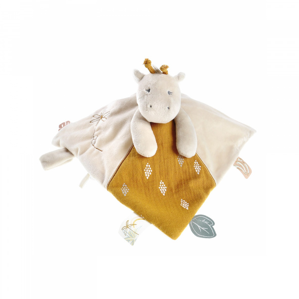 Doudou veloudoux girafe tiga Noukies