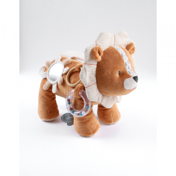 Peluche d'éveil 40 cm lion Noukies