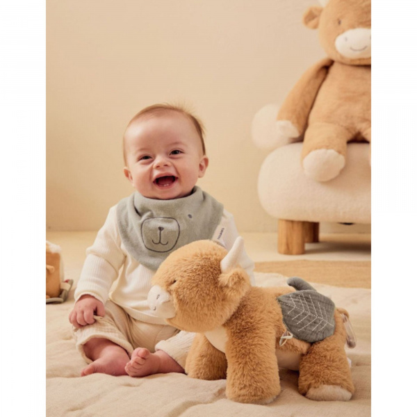 Peluche d'activités fluffy - 40 cm Noukies