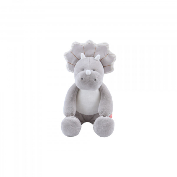 Peluche douce rhinocéros 25cm Noukies