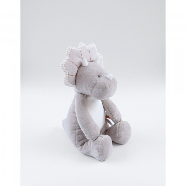 Peluche douce rhinocéros 25cm Noukies