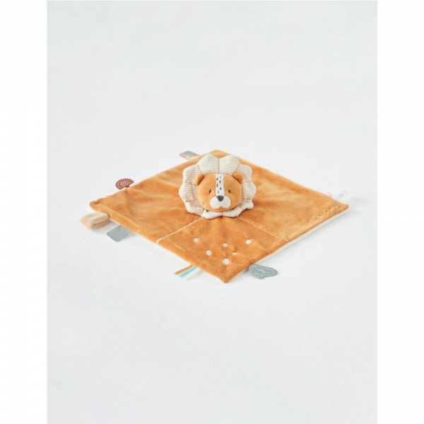 Doudou marionnette babou en veloudoux caramel Noukies