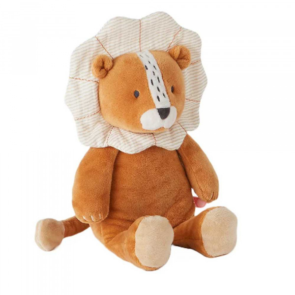 Peluche small babou en veloudoux caramel Noukies