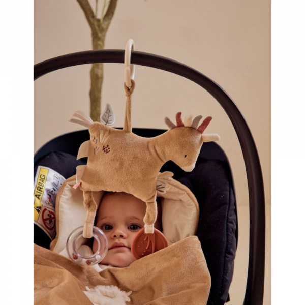 Peluche d'activité de voyage - cheval toffee Noukies