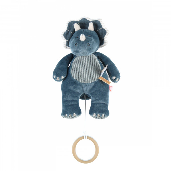 Mini peluche musicale tricératops ops Noukies