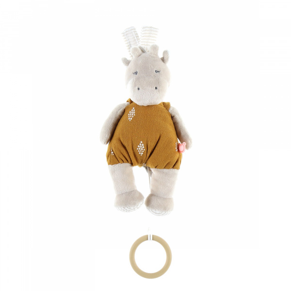 Mini peluche musicale girafe tiga Noukies