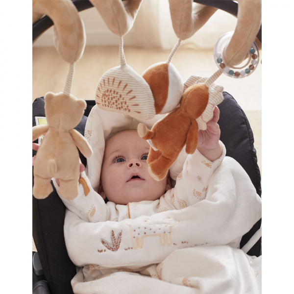 Spirale d'activités peluche babou & kendi Noukies