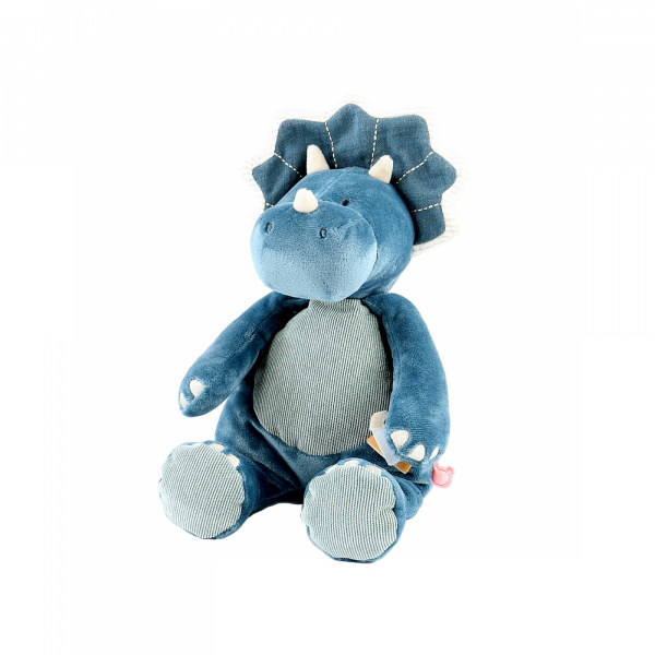 Peluche ops bleu - 25 cm Noukies